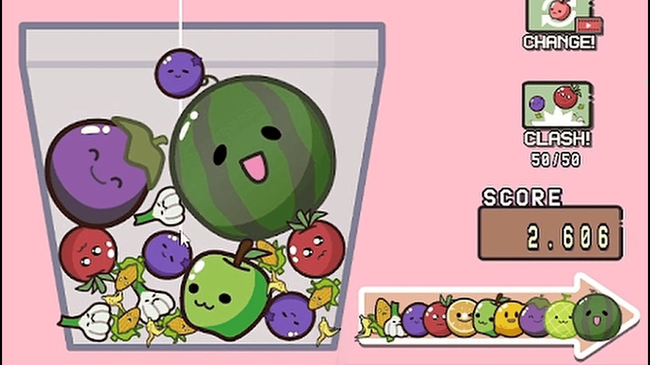 Watermelon Drop gameplay